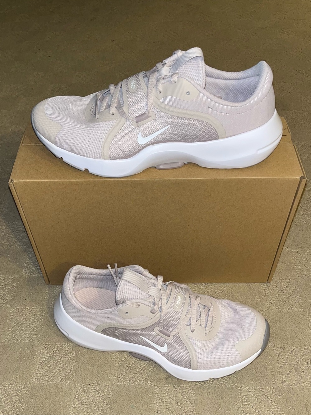Nike In-Season TR 13 Training Shoes Platinum Violet & White Women’s Size 10.5
